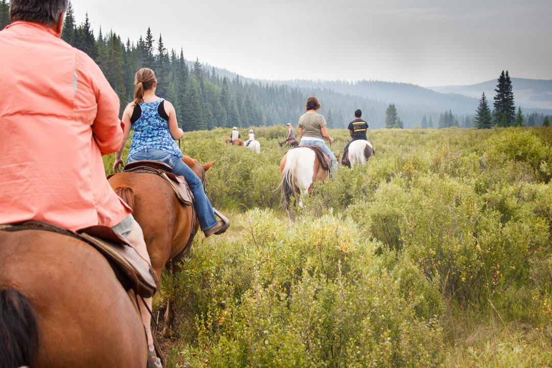 Sunset Guiding & Outfitting Trail Rides